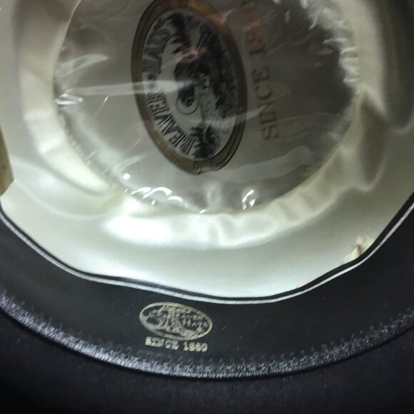 Beaver Brands Hats Derby Black 5X Fur Size 7 - Picture 12 of 13